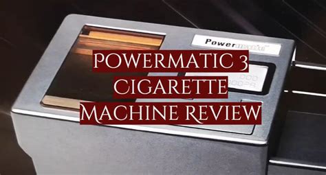 powermatic 3 cigarette machine website|powermatic 3 replacement parts.